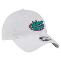 Casquette ajustable New Era blanche Florida Gators Active Ripstop 9TWENTY pour homme