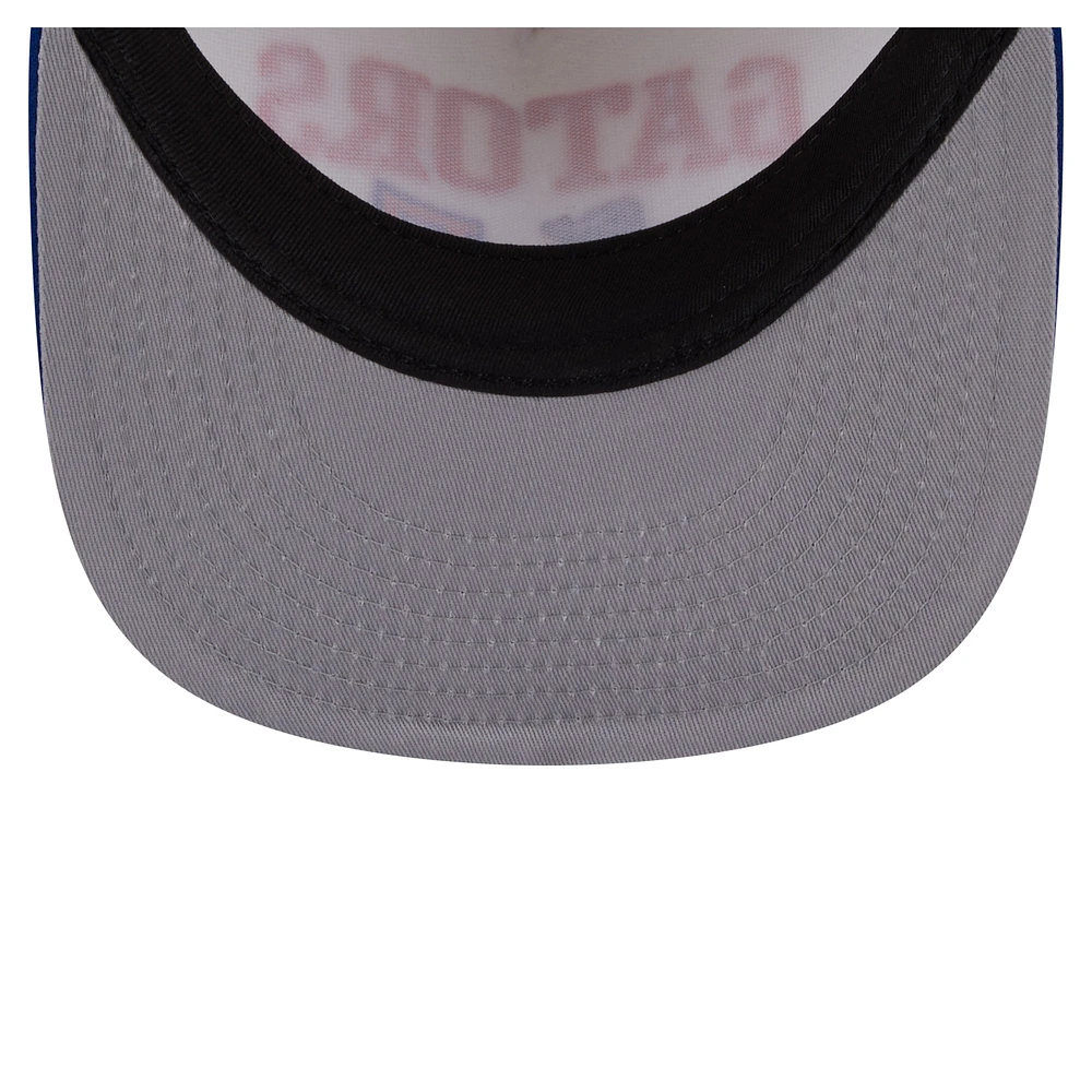 Men's New Era White Florida Gators Collegiate 9FIFTY A-Frame Snapback Hat