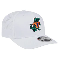 Men's New Era White Florida Gators Perform Vault 9SEVENTY Stretch-Snap Hat