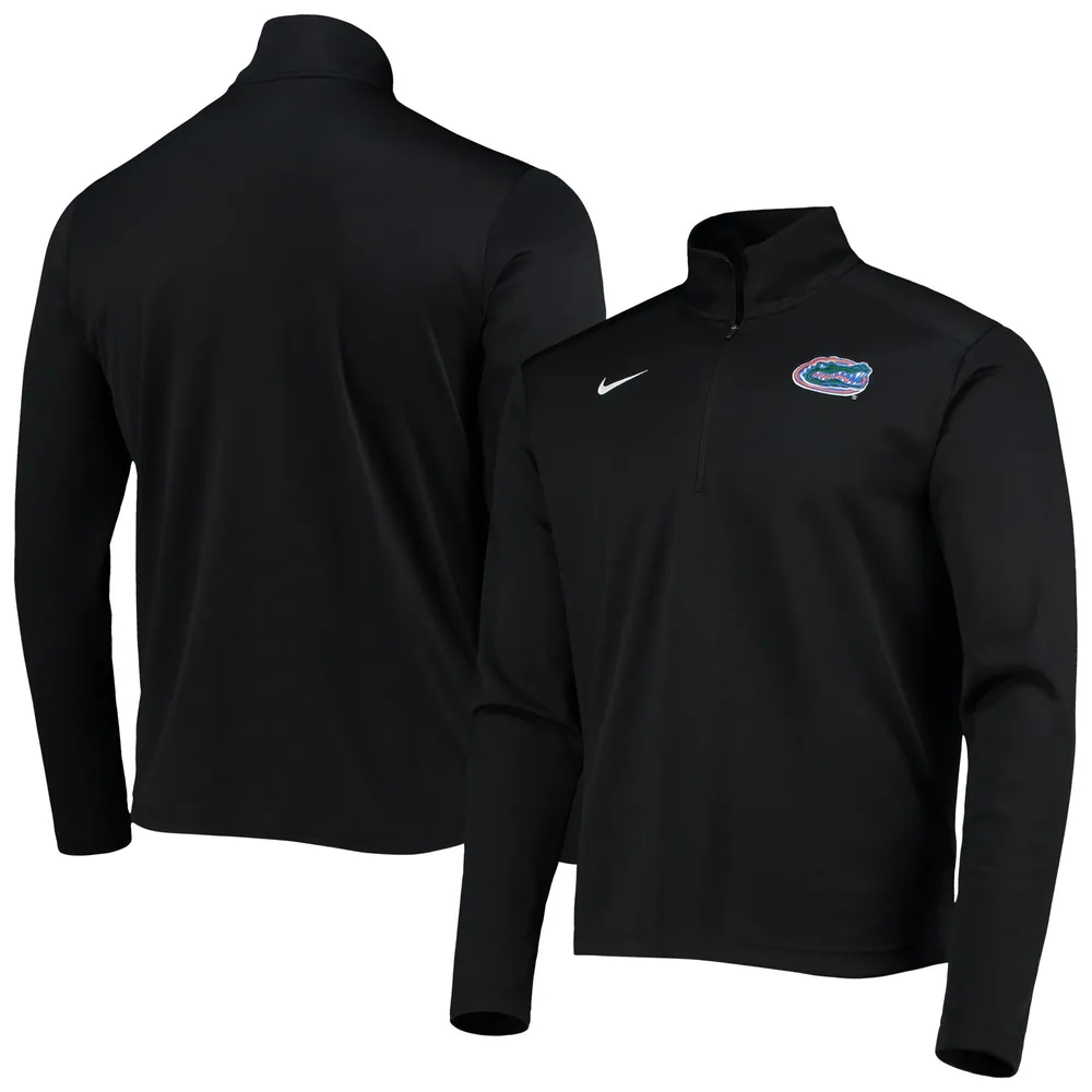 Men's Nike Black Washington Football Team Pacer Performance Quarter-Zip  Jacket