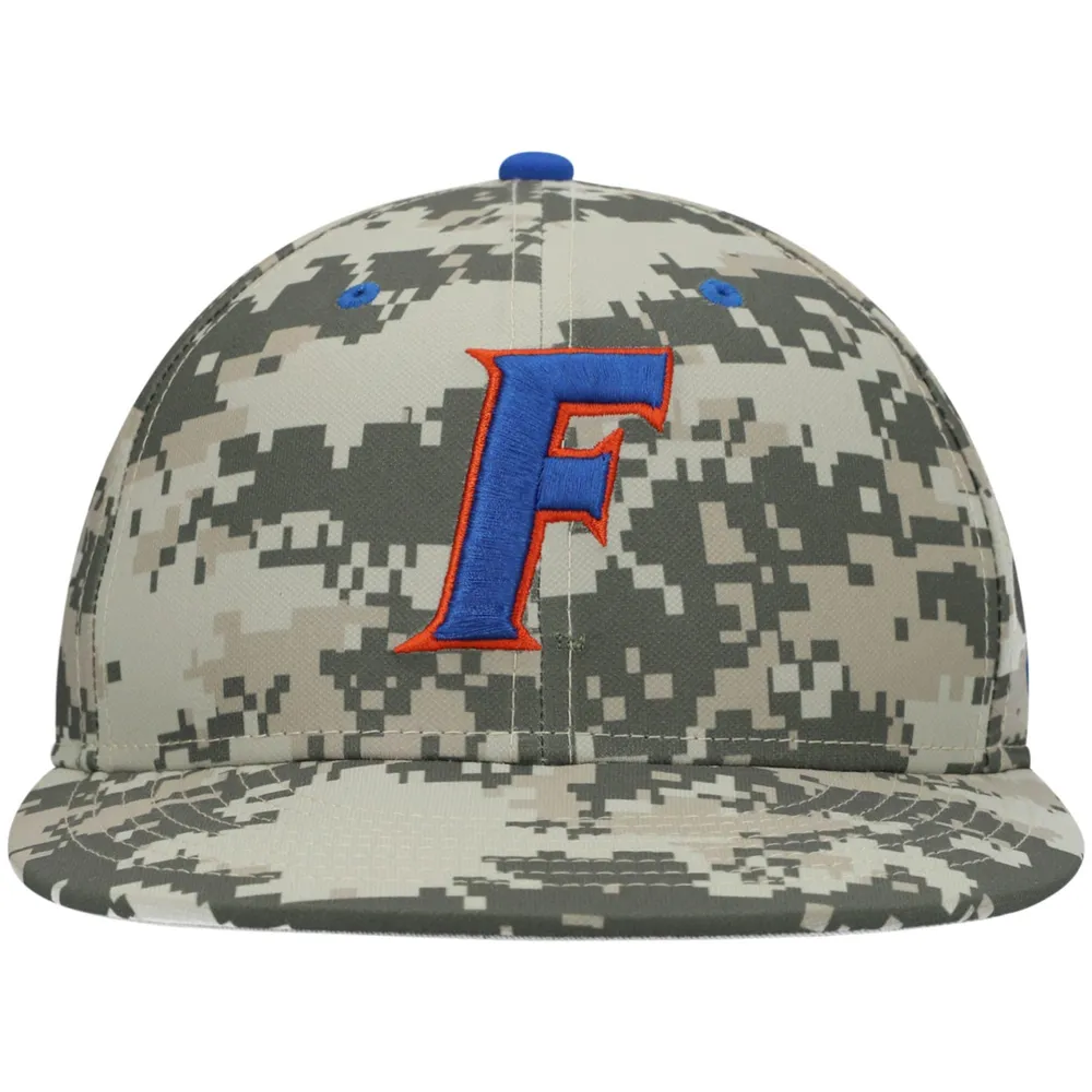 Men's Nike White Florida Gators Aerobill Performance True Fitted Hat