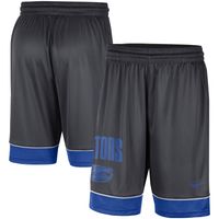 Men's Nike Charcoal/Royal Florida Gators Fast Break Shorts