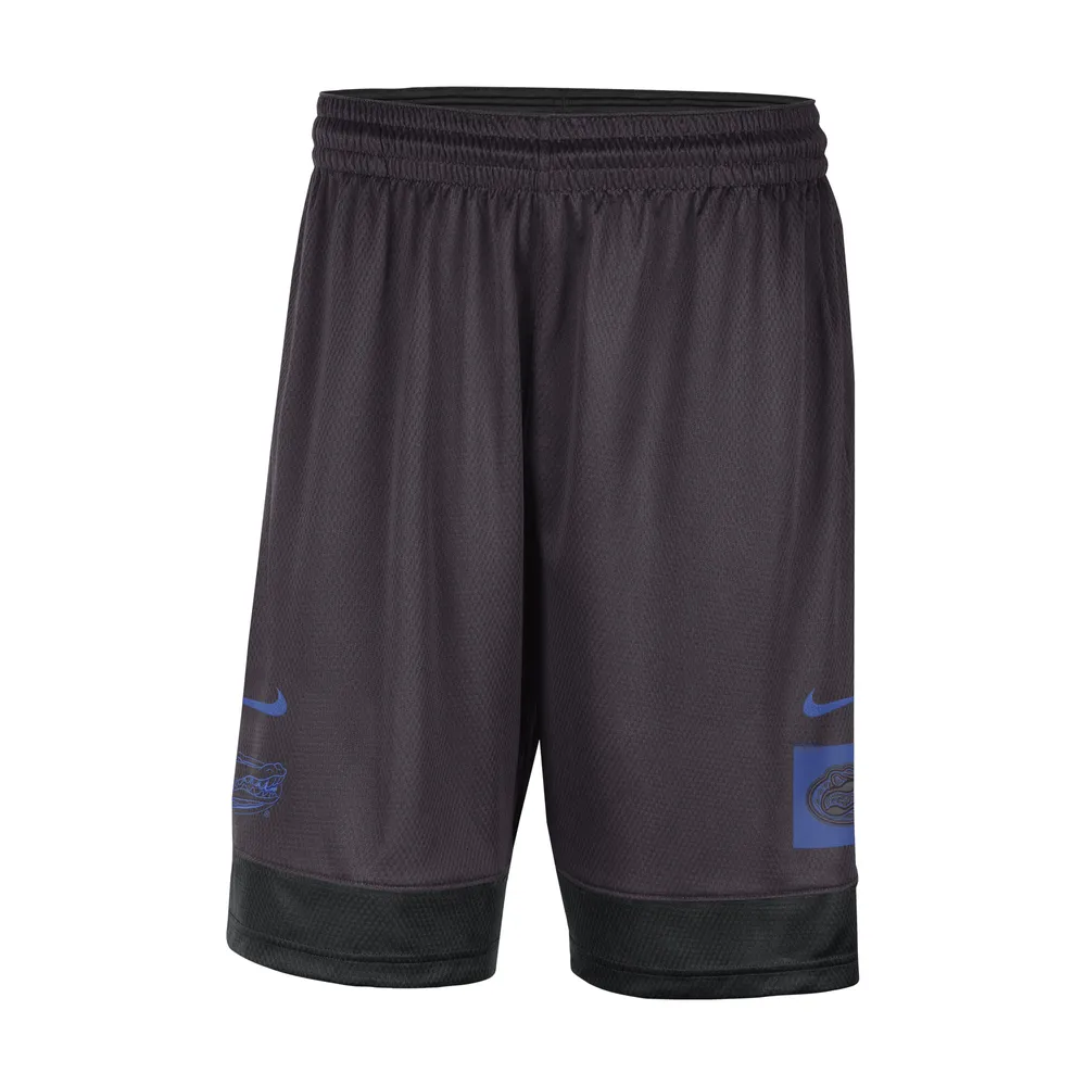 Men's Nike Charcoal Florida Gators Performance Fast Break Shorts