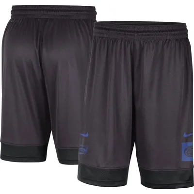 Short Nike Florida Gators Performance Fast Break gris anthracite pour homme