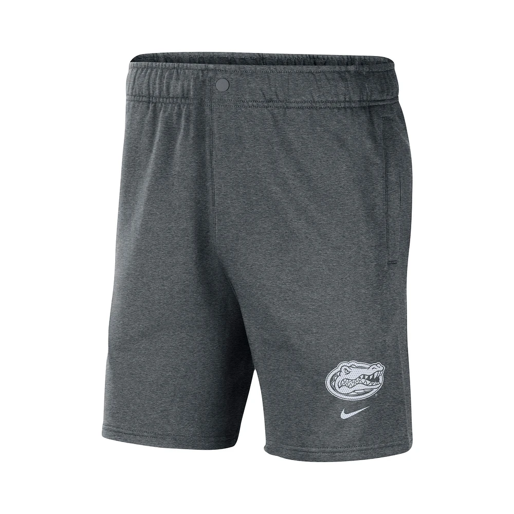 Men's Nike Gray Florida Gators Fleece Shorts