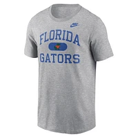Men's Nike Heather Charcoal Florida Gators Legacy Alma Mater T-Shirt