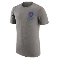 Men's Nike Heather Gray Florida Gators Retro Tri-Blend T-Shirt