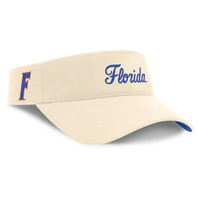 Men's Nike Natural Florida Gators Primetime Ace Adjustable Visor