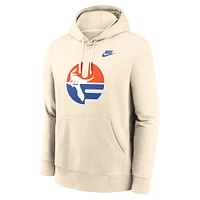 Men's Nike Natural Florida Gators Vault Logo Pullover Hoodie