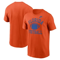 T-shirt Nike orange Florida Gators Legacy Football Icon pour homme