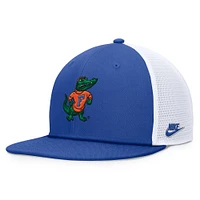 Casquette Nike Legacy Pro Snapback pour homme, bleu royal/blanc, Florida Gators