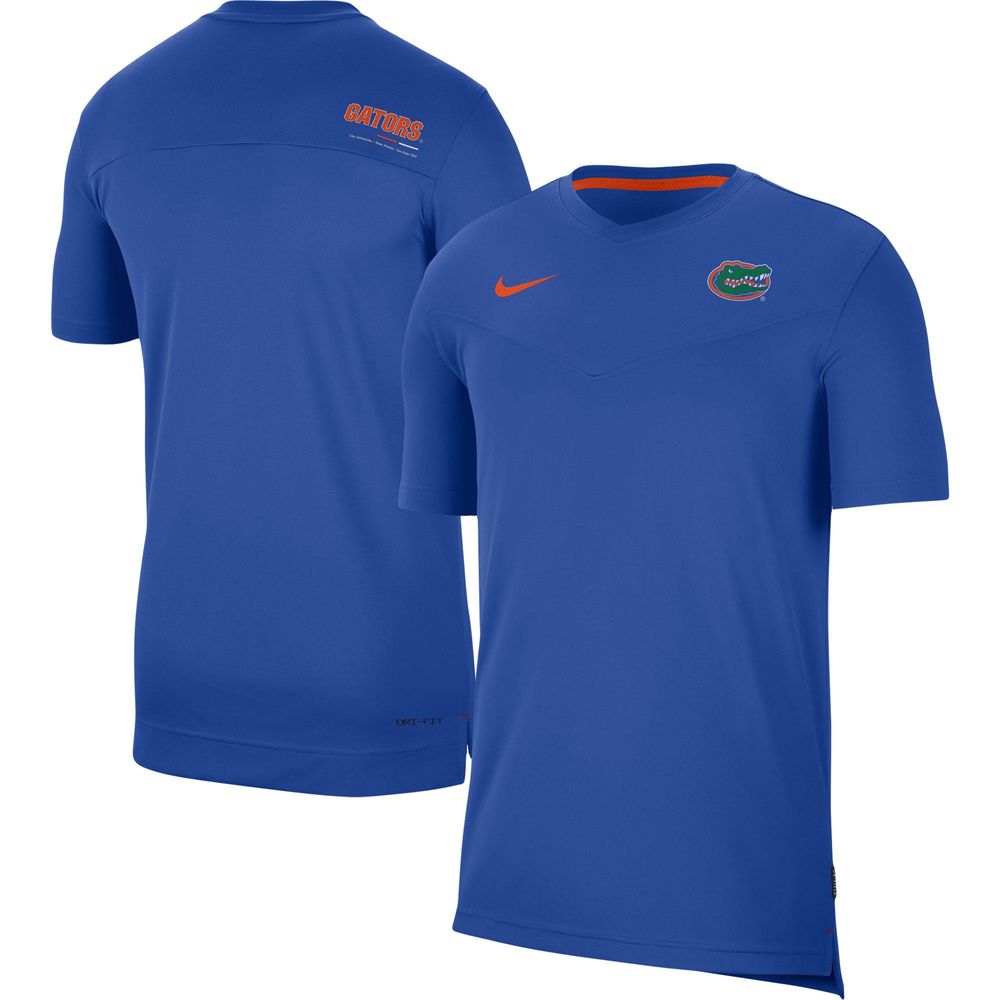 Men's Nike Royal Florida Gators 2022 Coaches UV Performance T-Shirt