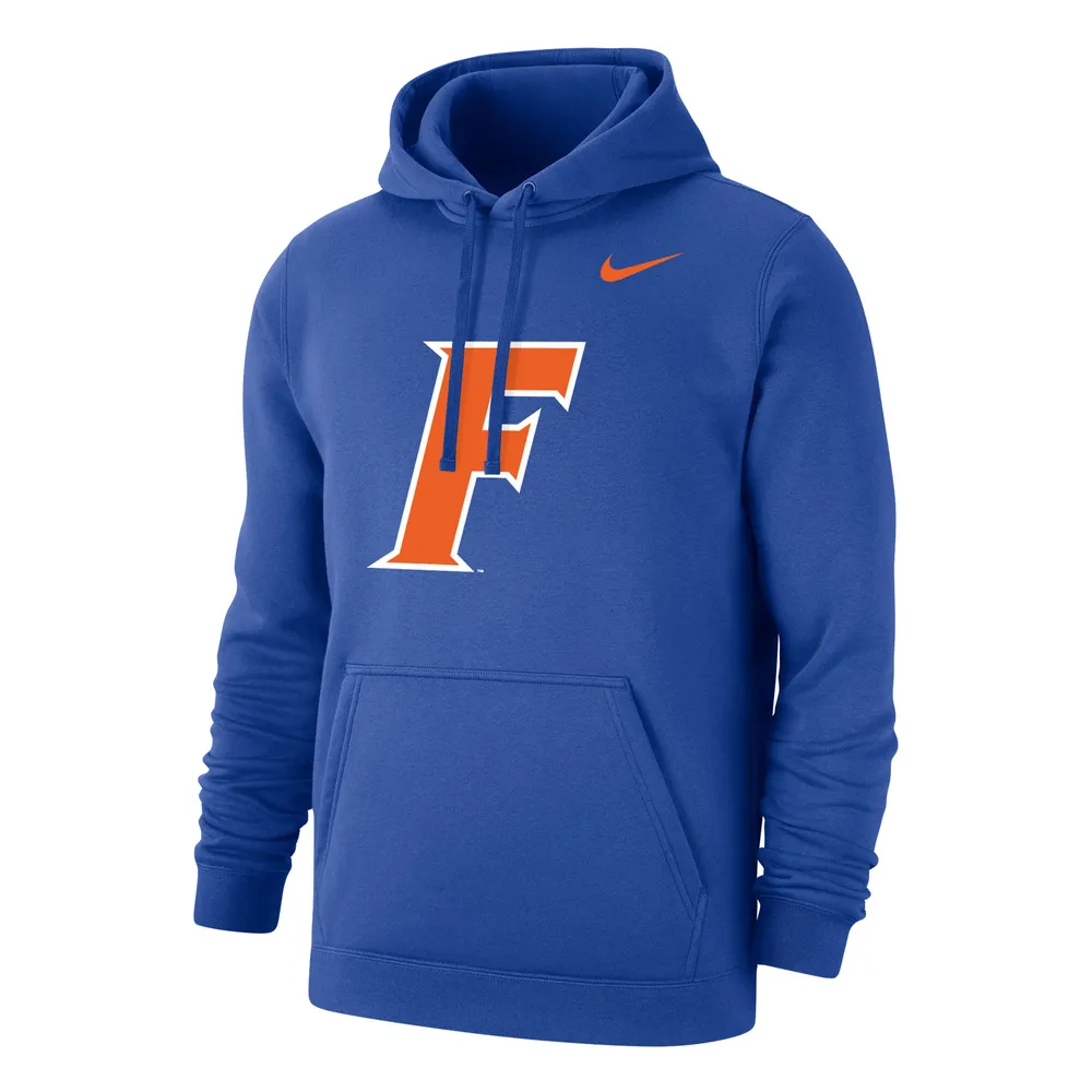 Men's Nike Royal Florida Gators Alternate Logo Club Pullover Hoodie