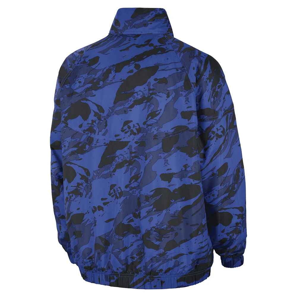 Veste anorak à demi-zip Nike Royal Florida Gators pour homme