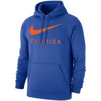 Men's Nike Royal Florida Gators Big Swoosh Club Pullover Hoodie