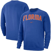 Sweat en molleton Nike Royal Florida Gators Club pour Homme