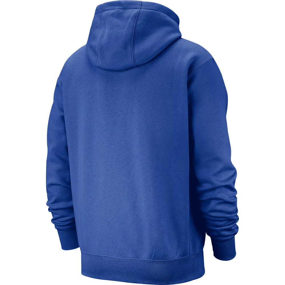 Sweat à capuche demi-zip Nike Royal Florida Gators Club pour Homme