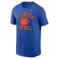 Men's Nike Royal Florida Gators Legacy Football Icon T-Shirt