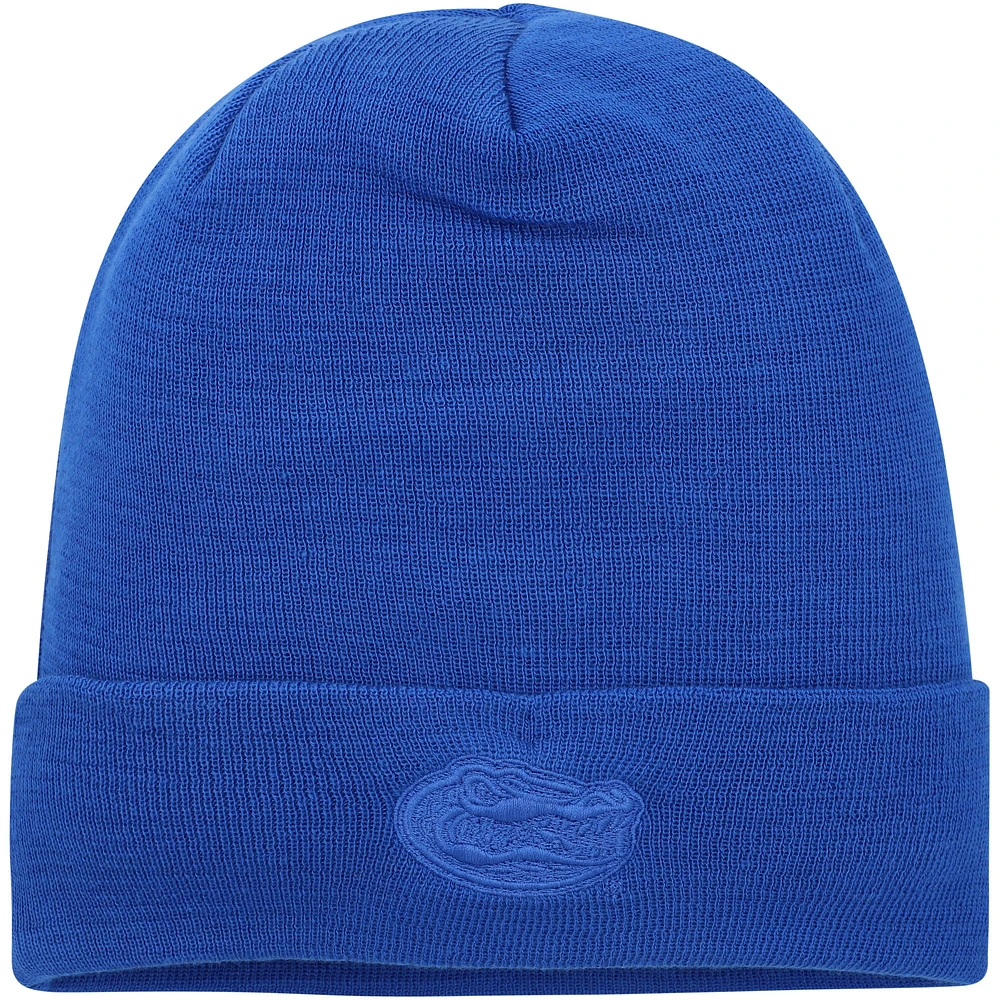 Bonnet en tricot à revers ton sur ton Nike Royal Florida Gators pour homme