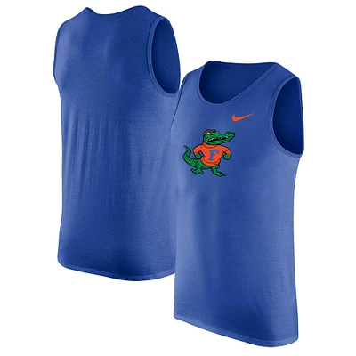 Men's Nike Royal Florida Gators Vintage Logo Performance Tank Top