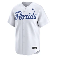 Men's Nike White Florida Gators College Limited Baseball Jersey