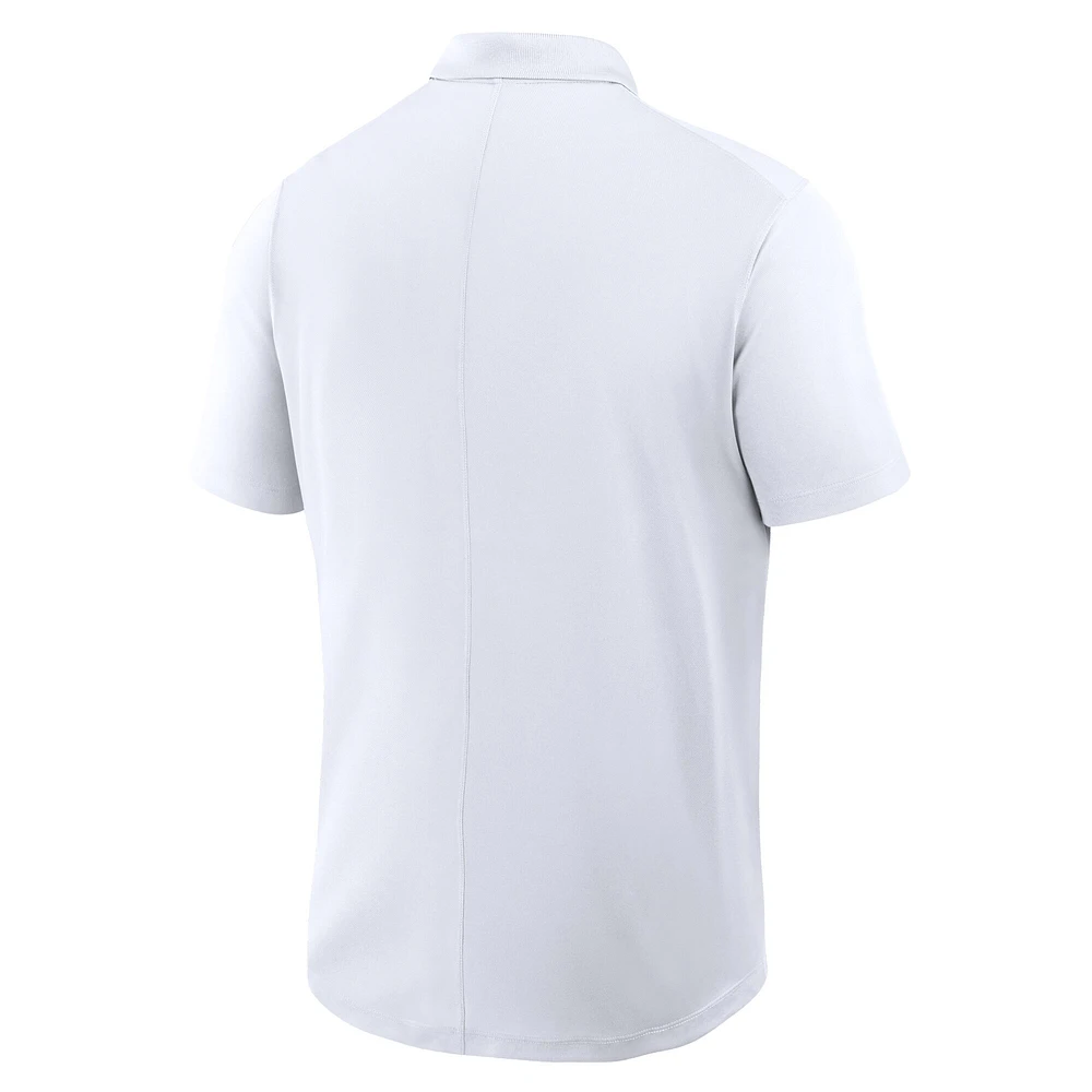 Men's Nike White Florida Gators Primetime Victory Legacy Vault Logo Performance Polo