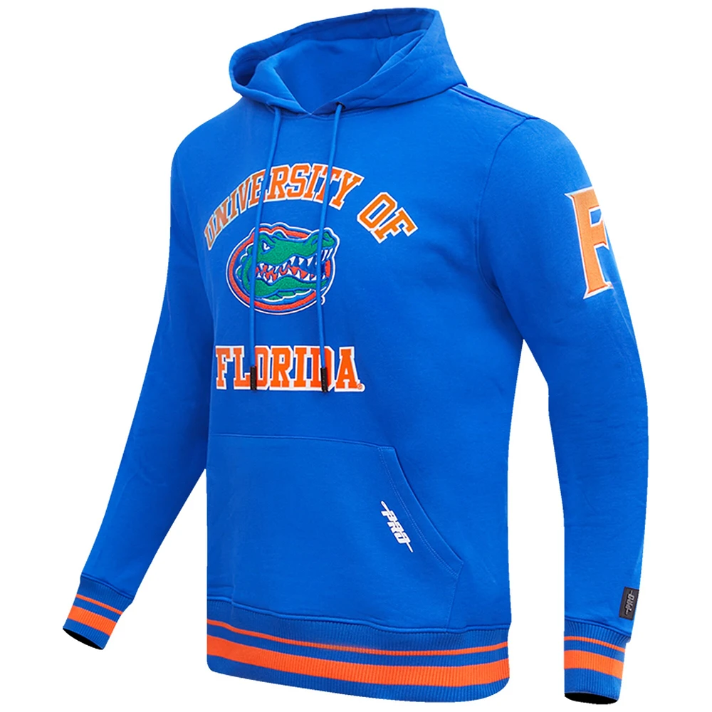 Men's Pro Standard Royal Florida Gators Classic Stacked Logo Pullover Hoodie