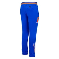 Men's Pro Standard Royal Florida Gators Script Tail Fleece Sweatpants