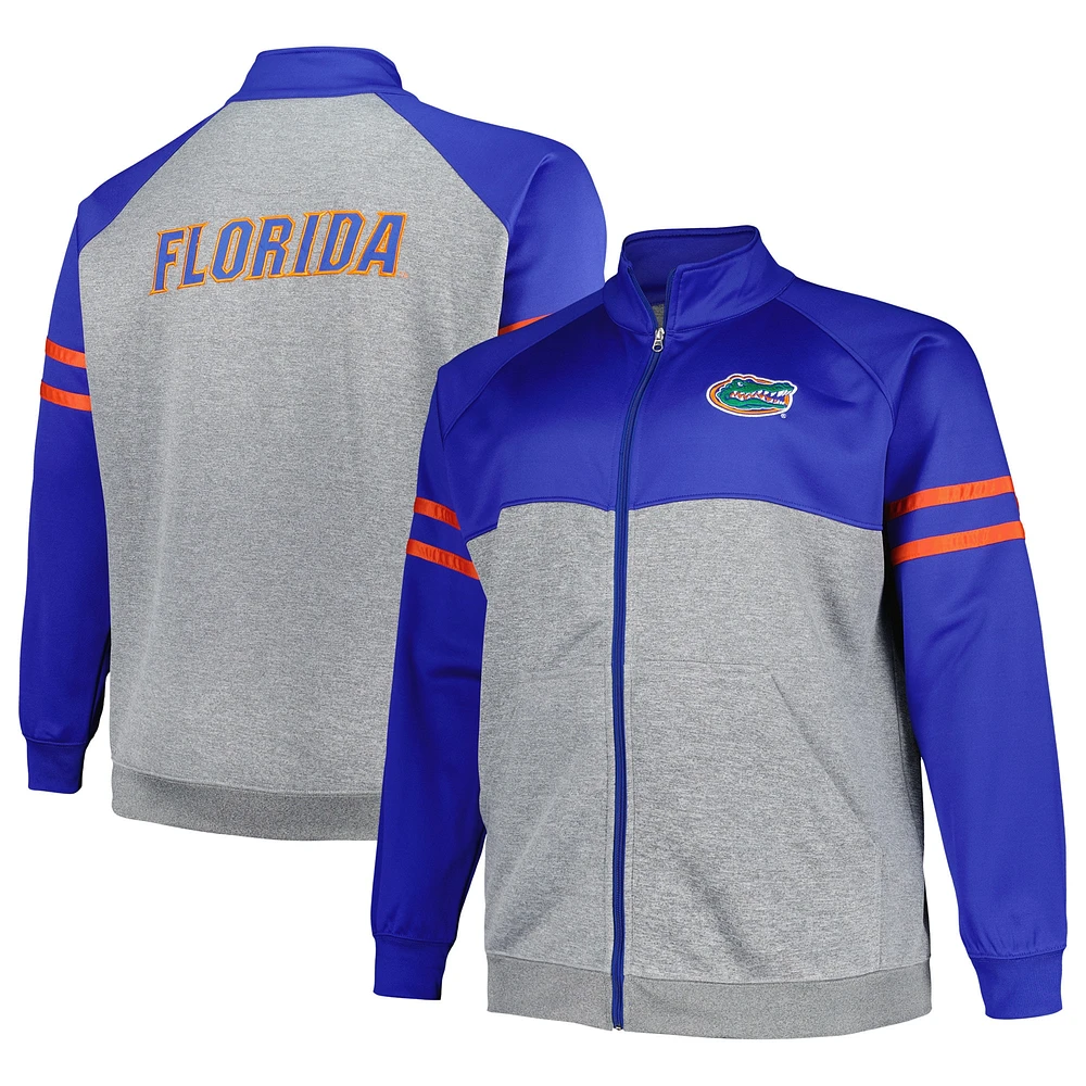 Men's Profile Royal Florida Gators Big & Tall Fleece Full-Zip Jacket