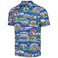 Men's Reyn Spooner Royal Florida Gators Scenic Polo