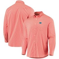 Men's Southern Tide Orange Florida Gators Gameday Button-Down Long Sleeve Shirt