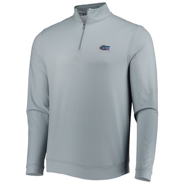 Haut à glissière quart de performance Southern Tide Steel Florida Gators Cruiser Edgecrest pour homme