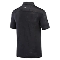 Men's Tommy Bahama Black Florida Gators Sport Palm Coast Palmera IslandZone Polo