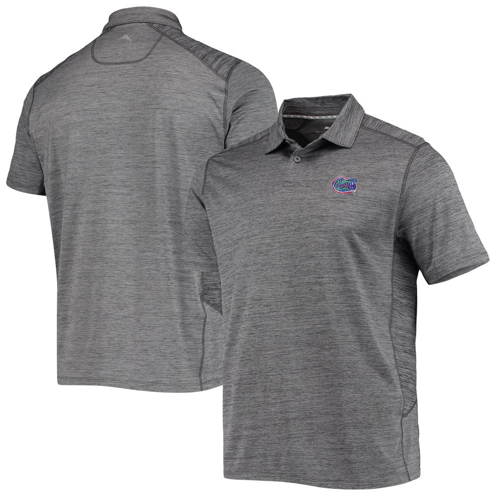 Men's Tommy Bahama Gray Florida Gators Delray IslandZone Polo