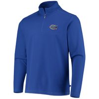 Men's Tommy Bahama Royal Florida Gators Emfielder 2.0 IslandZone Quarter-Zip Jacket