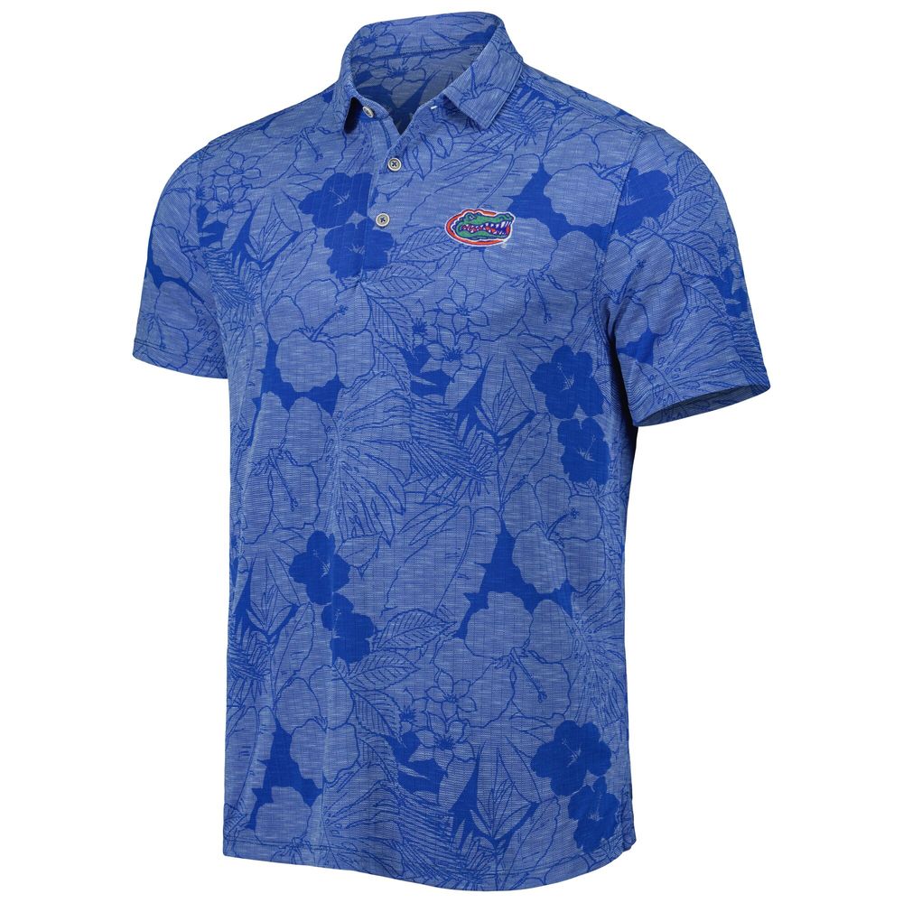 Men's Tommy Bahama Royal Florida Gators Miramar Blooms Polo