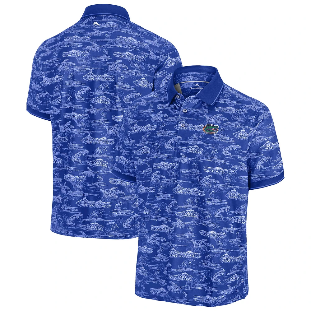 Polo Tommy Bahama Royal Florida Gators Sport Bay View IslandZone pour homme