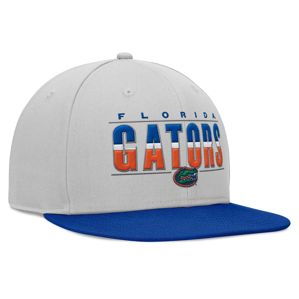 Casquette Snapback Top of the World pour hommes, gris, Florida Gators Hudson