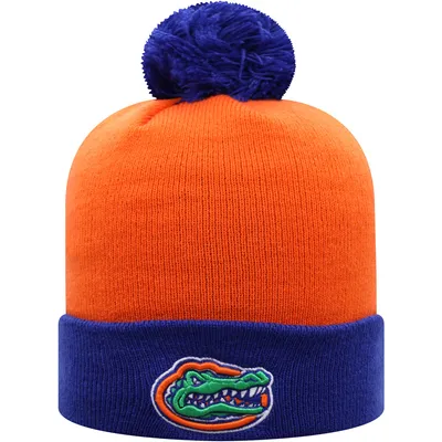 Florida Gators Top of the World Core 2-Tone Cuffed Knit Hat with Pom