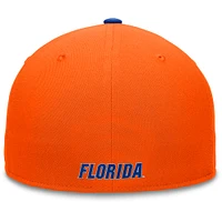 Men's Top of the World Orange/Royal Florida Gators Rally Two-Tone Fitted Hat