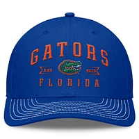 Casquette réglable Top of the World Royal Florida Gators Carson Trucker pour hommes