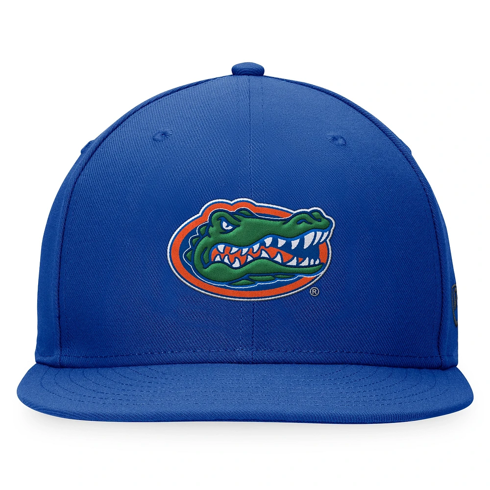 Men's Top of the World Royal Florida Gators Fitted Hat