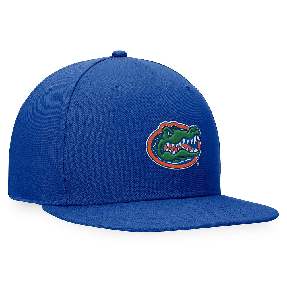 Men's Top of the World Royal Florida Gators Fitted Hat