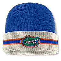 Bonnet en tricot à revers Silas Royal Florida Gators Top of the World pour homme