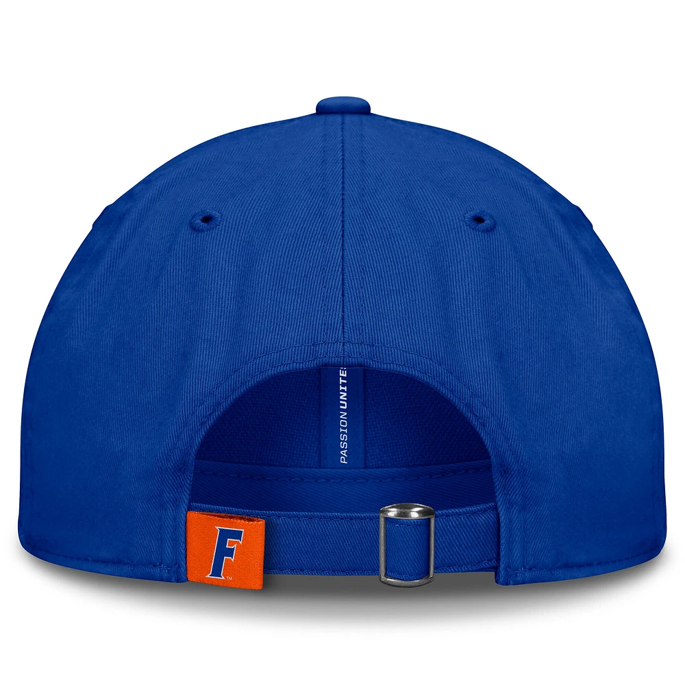 Casquette ajustable Top of the World Royal Florida Gators Staple pour homme