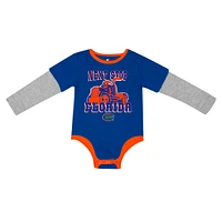 Newborn & Infant Colosseum Royal Florida Gators Next Stop Long Sleeve Bodysuit