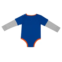 Newborn & Infant Colosseum Royal Florida Gators Next Stop Long Sleeve Bodysuit