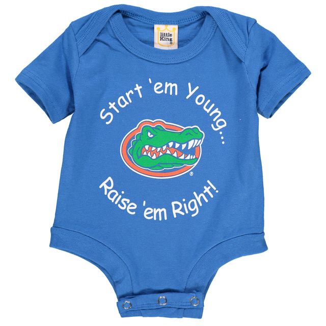 Nouveau-né et nourrisson Royal Florida Gators Start 'Em Young Body