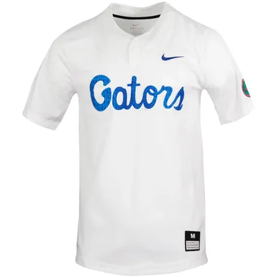 Unisex ProSphere #1 White Florida Gators Baseball Jersey