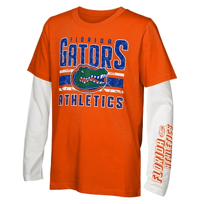 Ensemble de t-shirts the Mix pour enfants d'âge préscolaire Royal Florida Gators